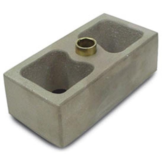 AFCO 20246 Aluminum Leaf Spring Lowering Block, 1 Inch