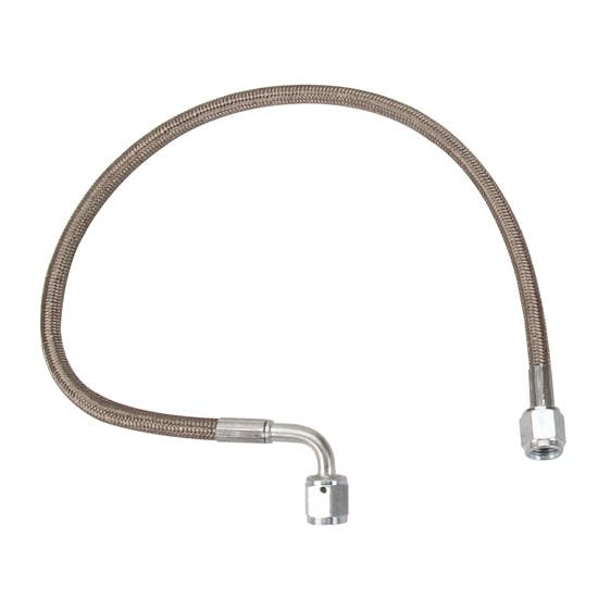 AFCO 18 Inch Brake Hose w/ 90 Degree -3 Ends