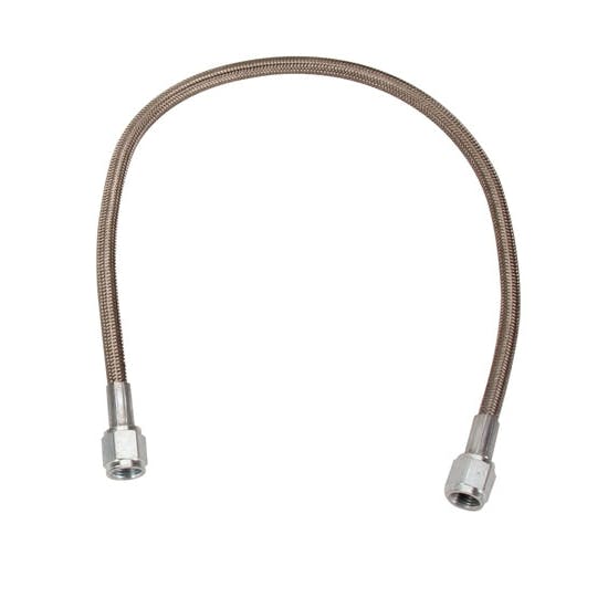 AFCO 40265-18 18 Inch Brake Hose w/ Straight Ends -3