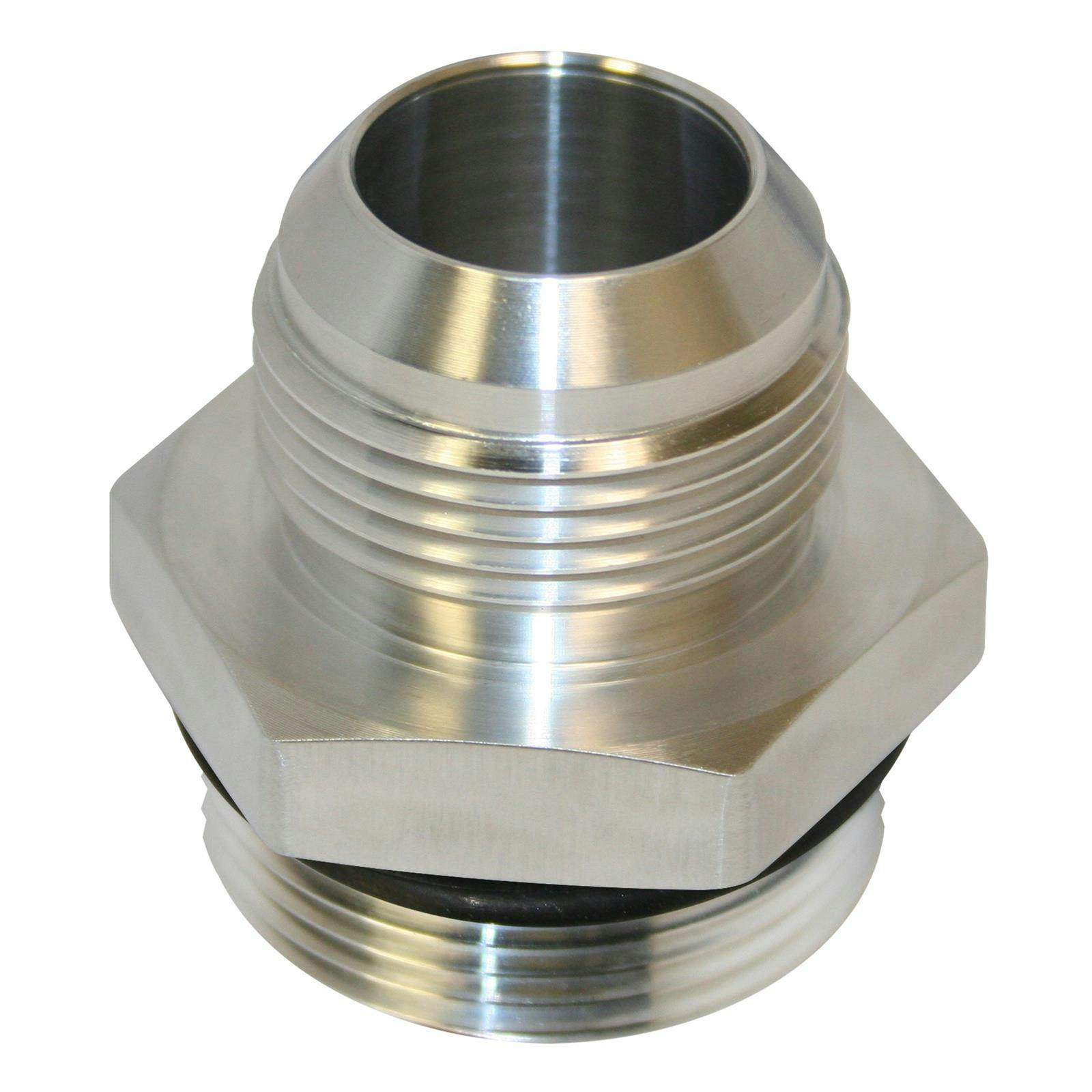 AFCO 80069 Aluminum Radiator Fitting -20An O-Ring To 12AN Male
