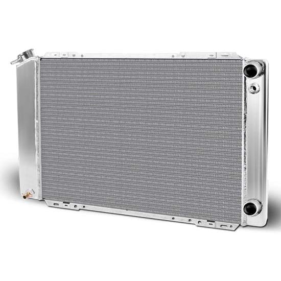 AFCO 80109NLS Fox Body Mustang Aluminum Double Pass Radiator, Chevy LSX