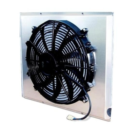 AFCO 80406FAN 2170 CFM Fan/Shroud Assembly for GM/Mopar Radiators