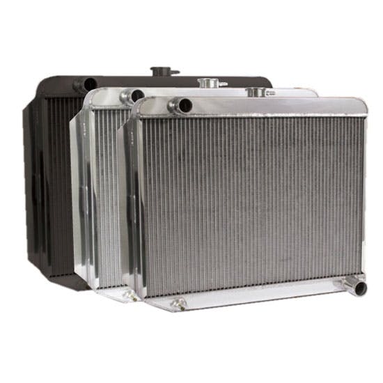 AFCO Direct Fit '60-'78 Mopar A, B, E-Body Rad, 26 x 22 Inch, Driver Side Inlet