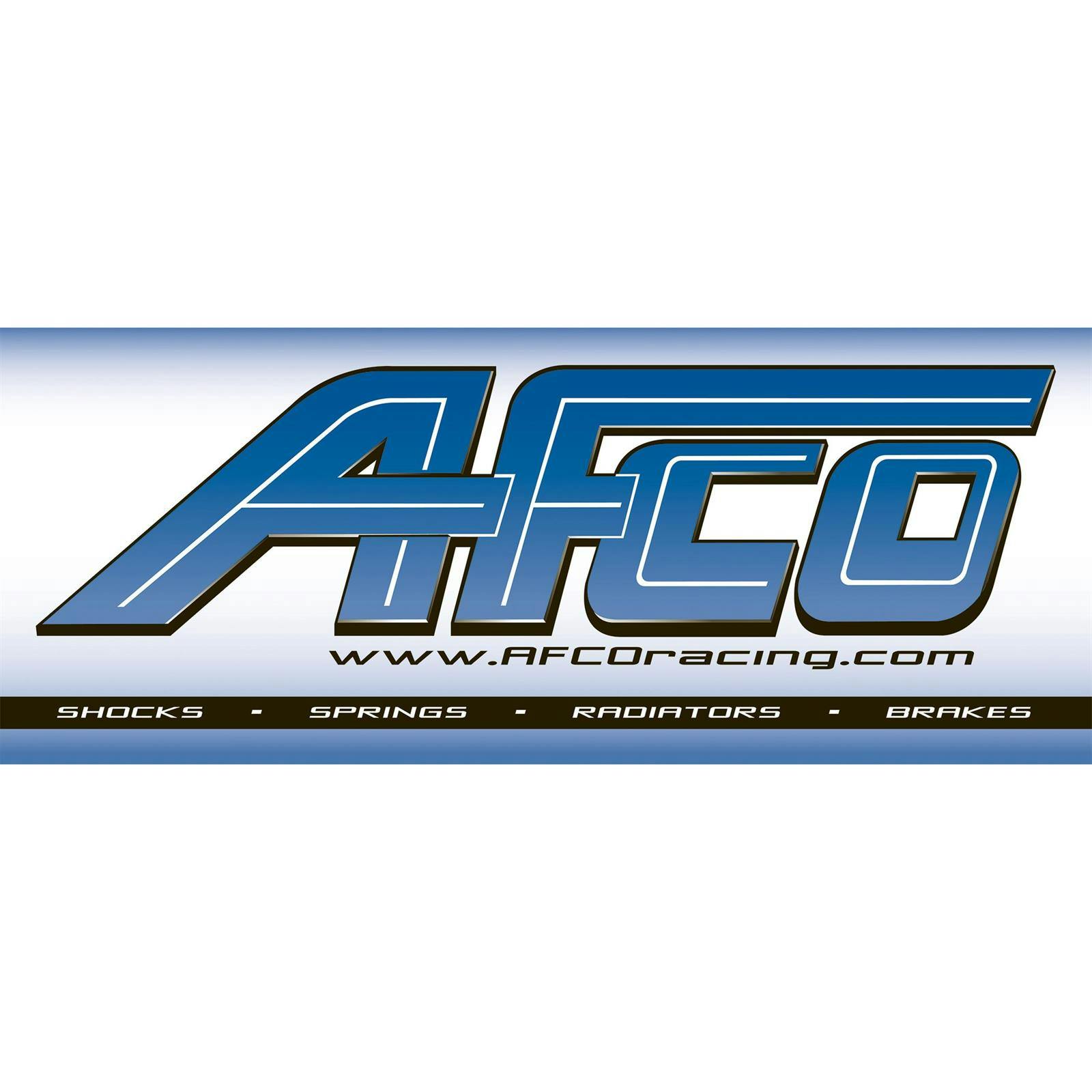 AFCO LIT-215 Display Banner, 96 x 38