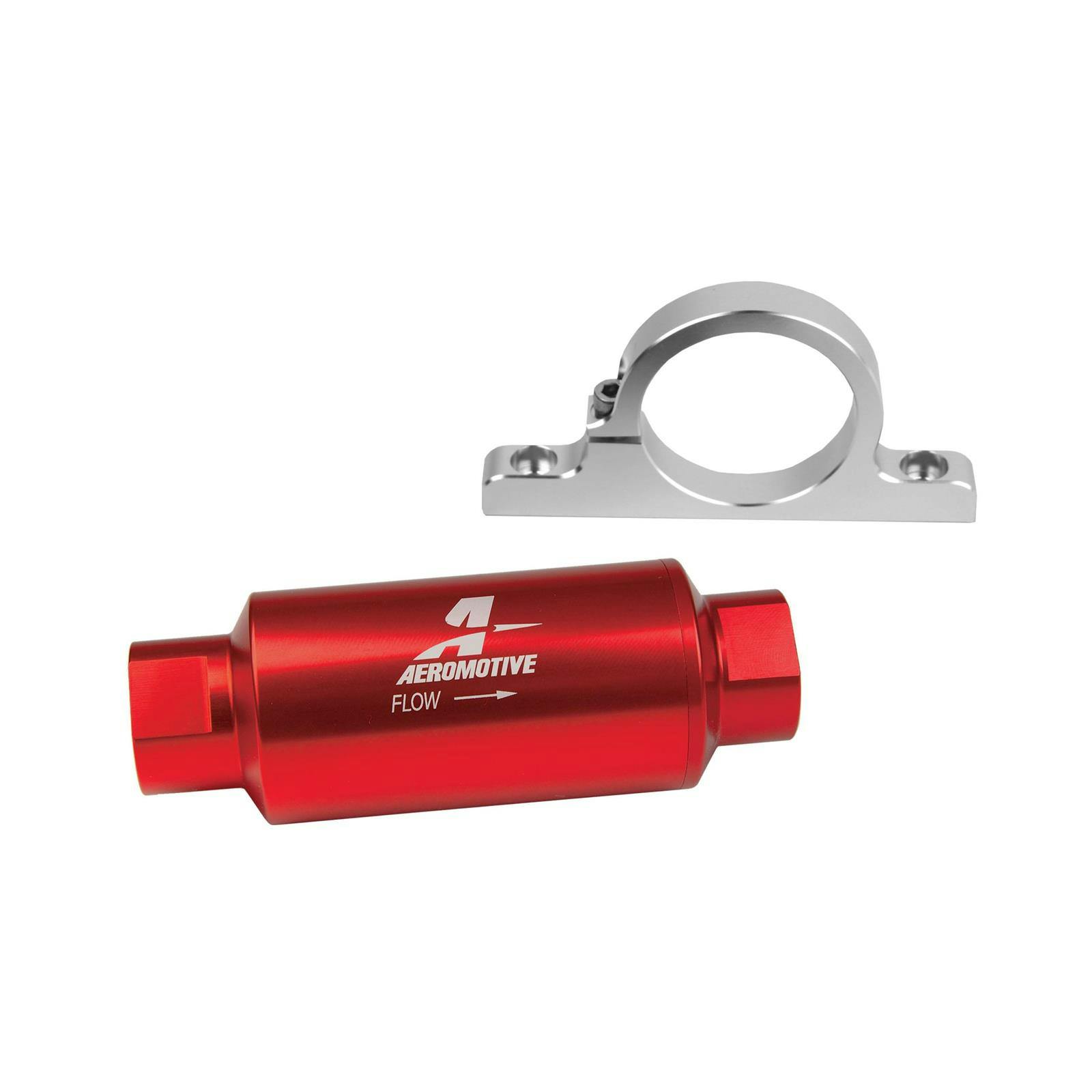 Aeromotive 12337 12304 Fuel Filter and 12305 Billet Bracket Kit