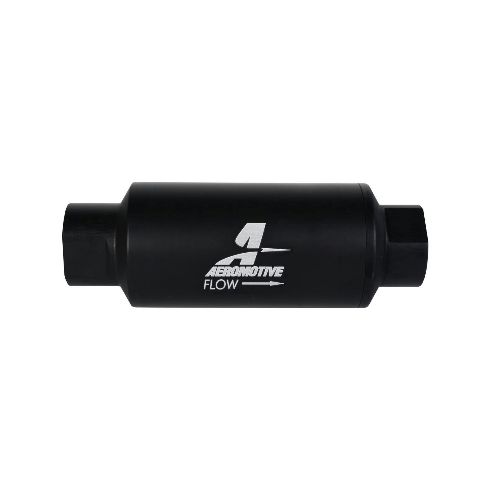 Aeromotive 12346 10-Micron Microglass Inline Fuel Filter, -10 AN