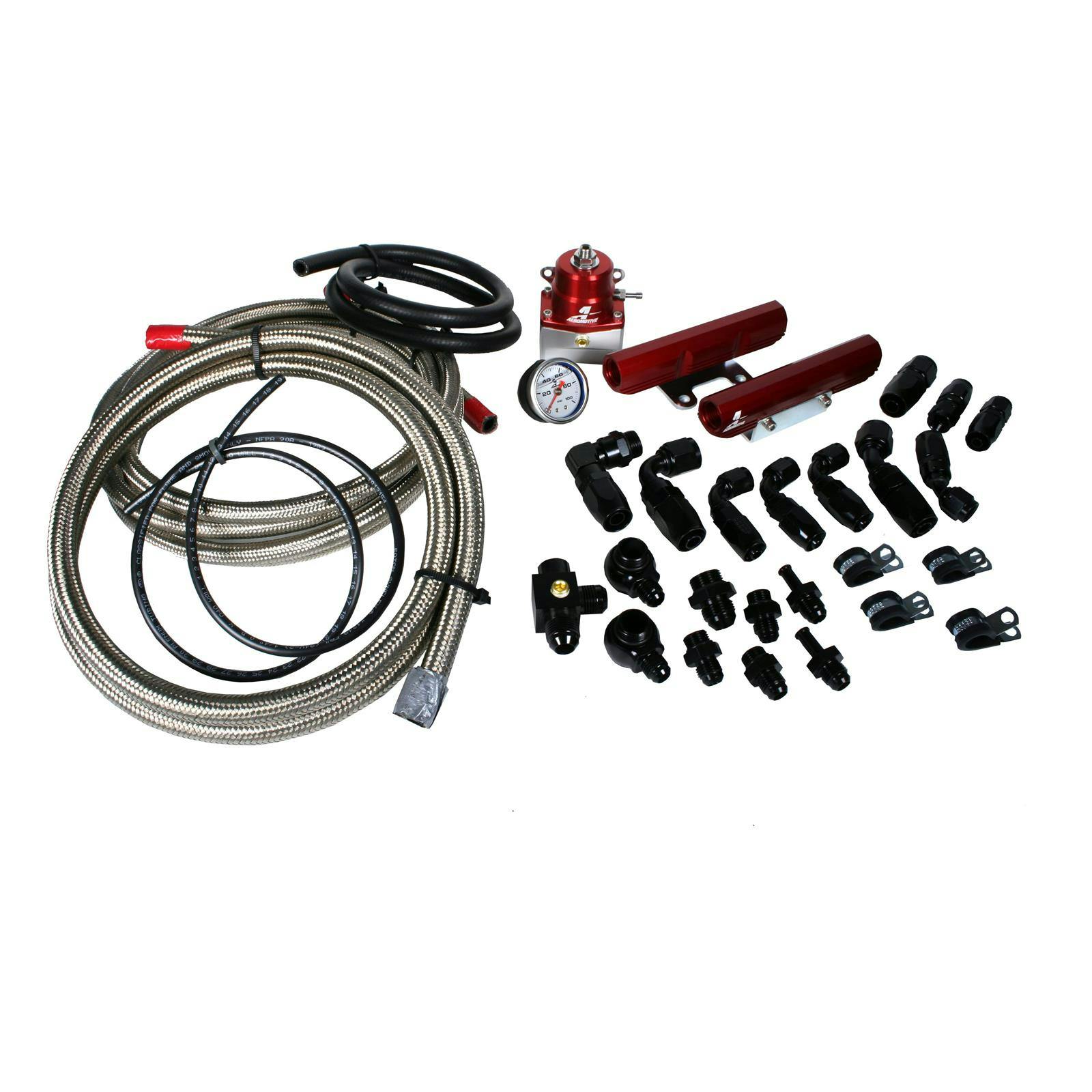 Aeromotive 14135 Fuel Rail System Kit, 2002-14 Subaru 2.0L WRX