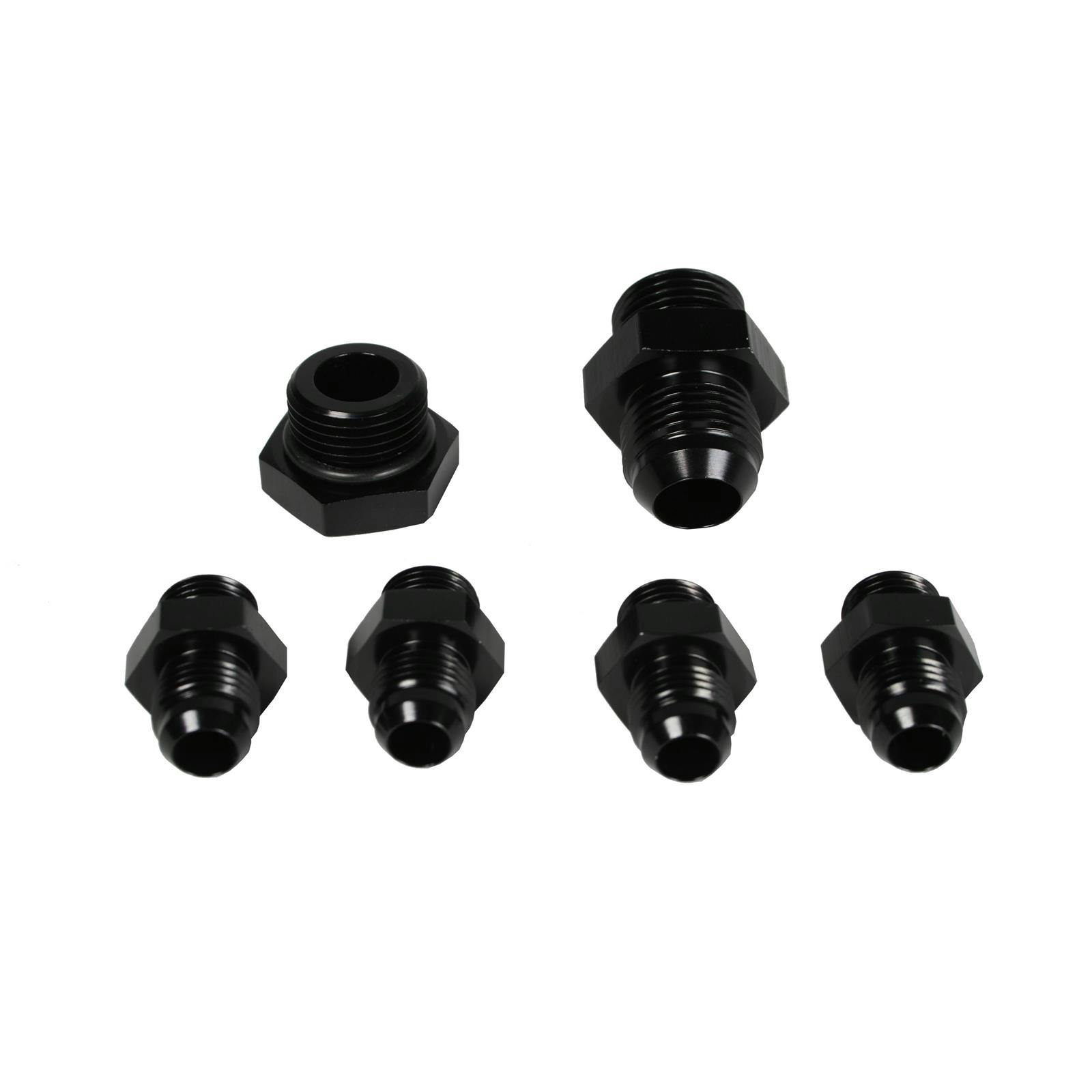 Aeromotive 15202 A4 Fuel Regulator Fitting Kit, -6/-10AN Fittings