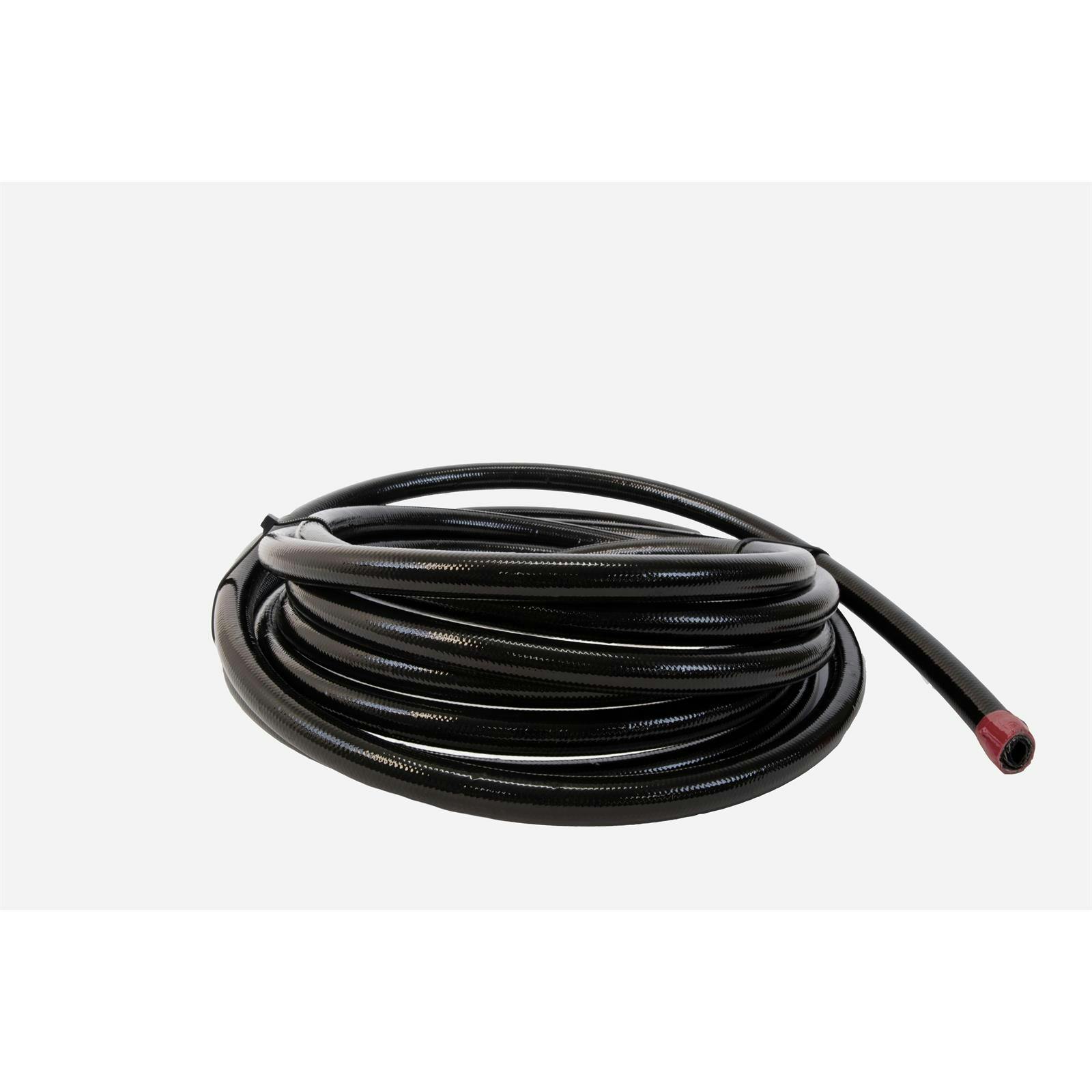 Aeromotive 15327 -10 AN x 4 Foot PTFE SS Braided Fuel Hose, Black