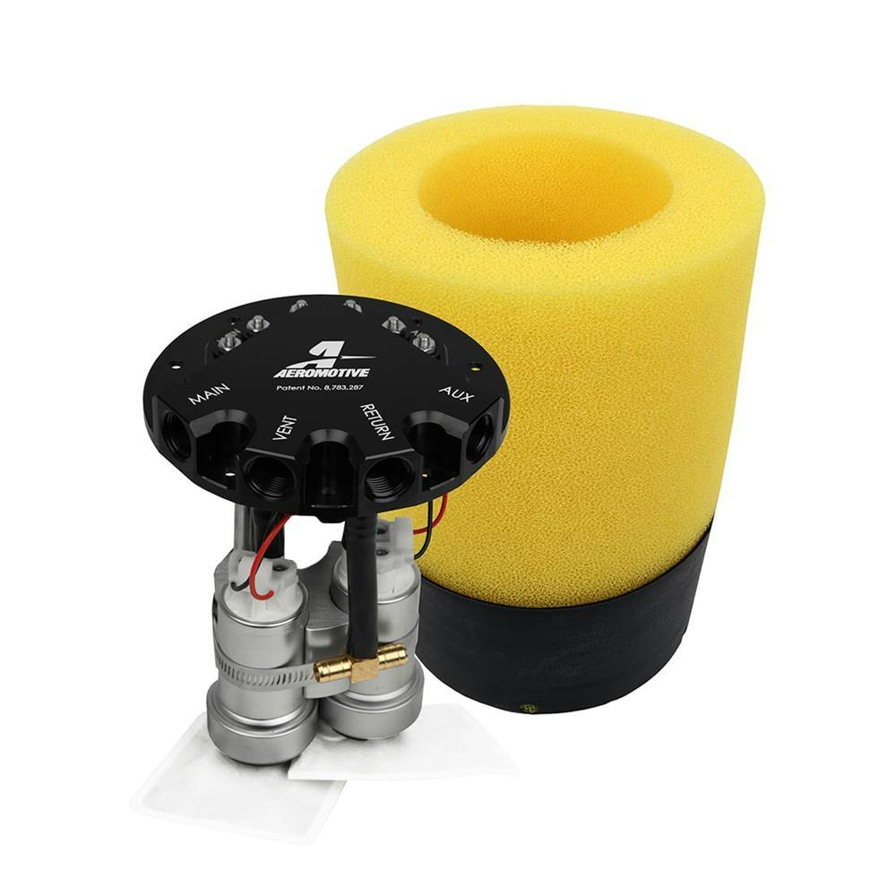 Aeromotive 18365 Phantom 450 Dual Fuel Pump, 6-10 Inch Depth