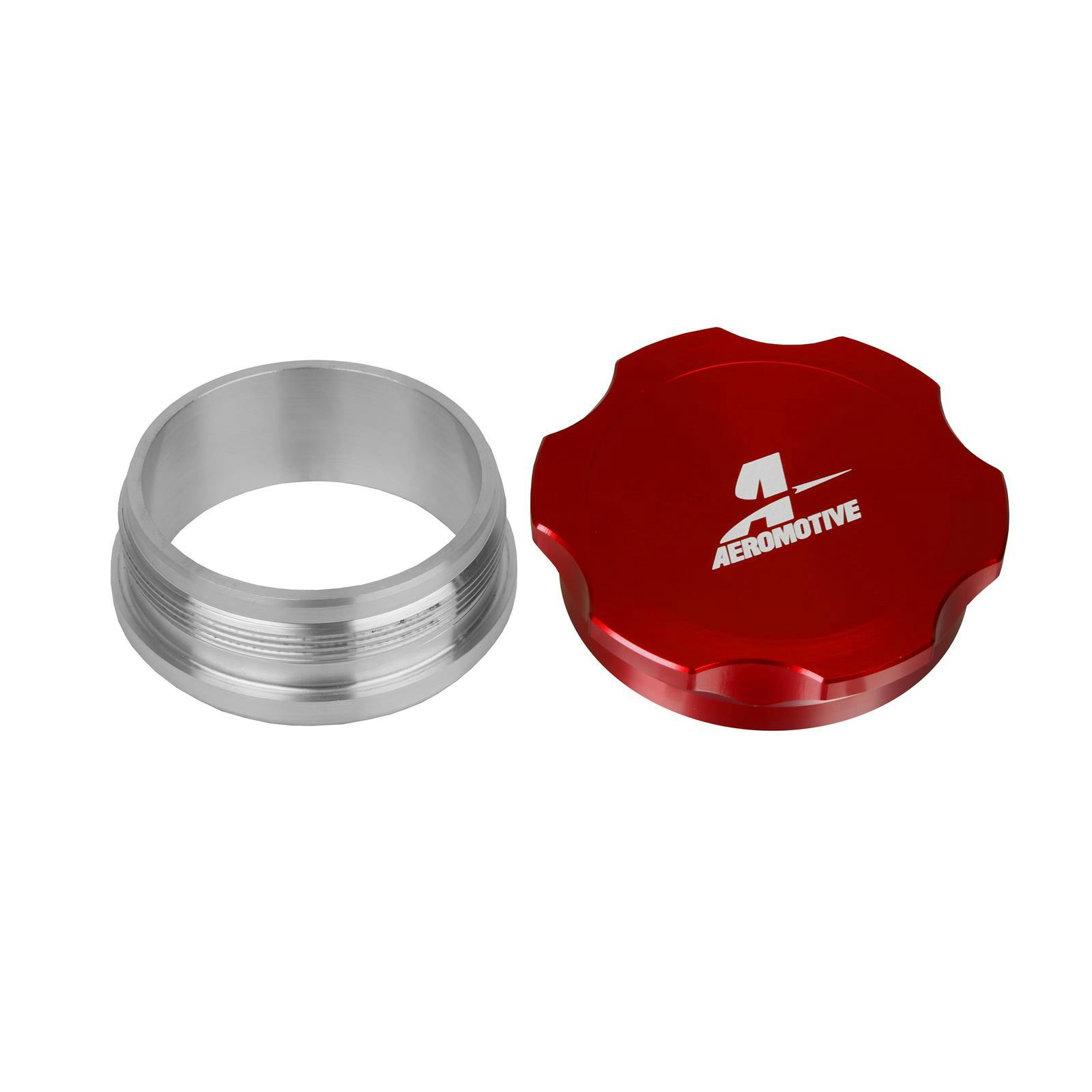 Aeromotive 18708 Screw-On Fuel Tank Fill Cap, 3 Inch, Weld-On