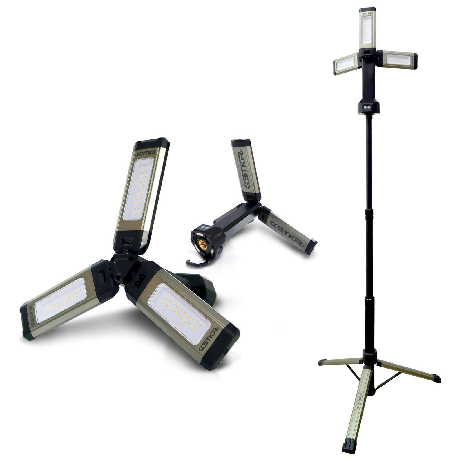 STKR 12681 TRi-Mobile Light, LED, Rechargeable W/ Tripod Stand