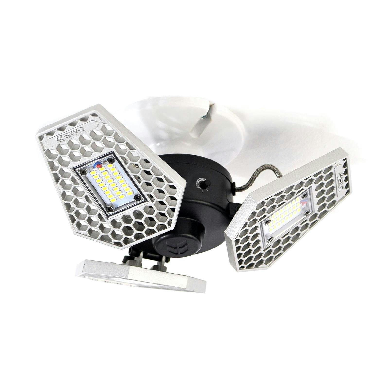 STKR 00342-2 TRiLIGHT Garage Ceiling Light, Motion Activated