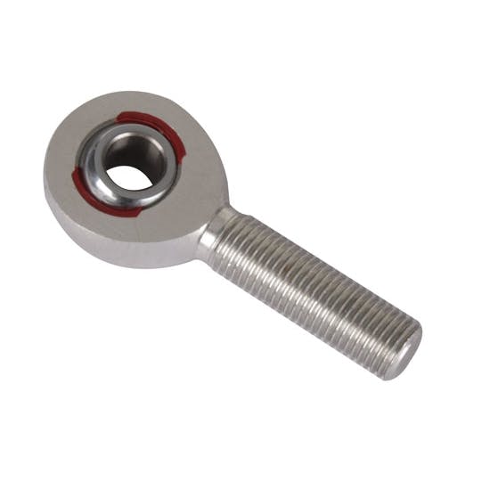 Rod End Supply AML6-7 Alum Rod End 7/16-20 LH Male, 3/8 Hole