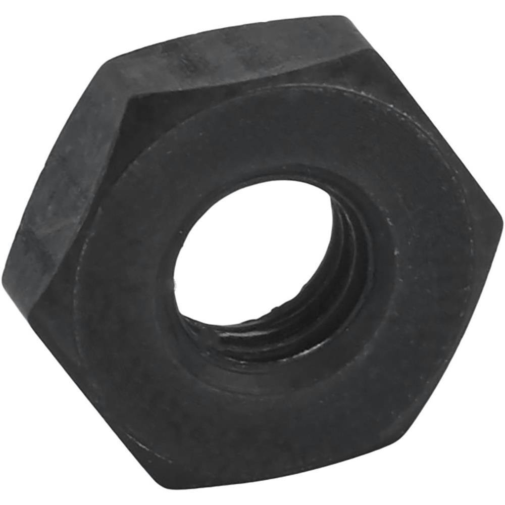 Black Aluminum Jam Nut, 10-32 Thread