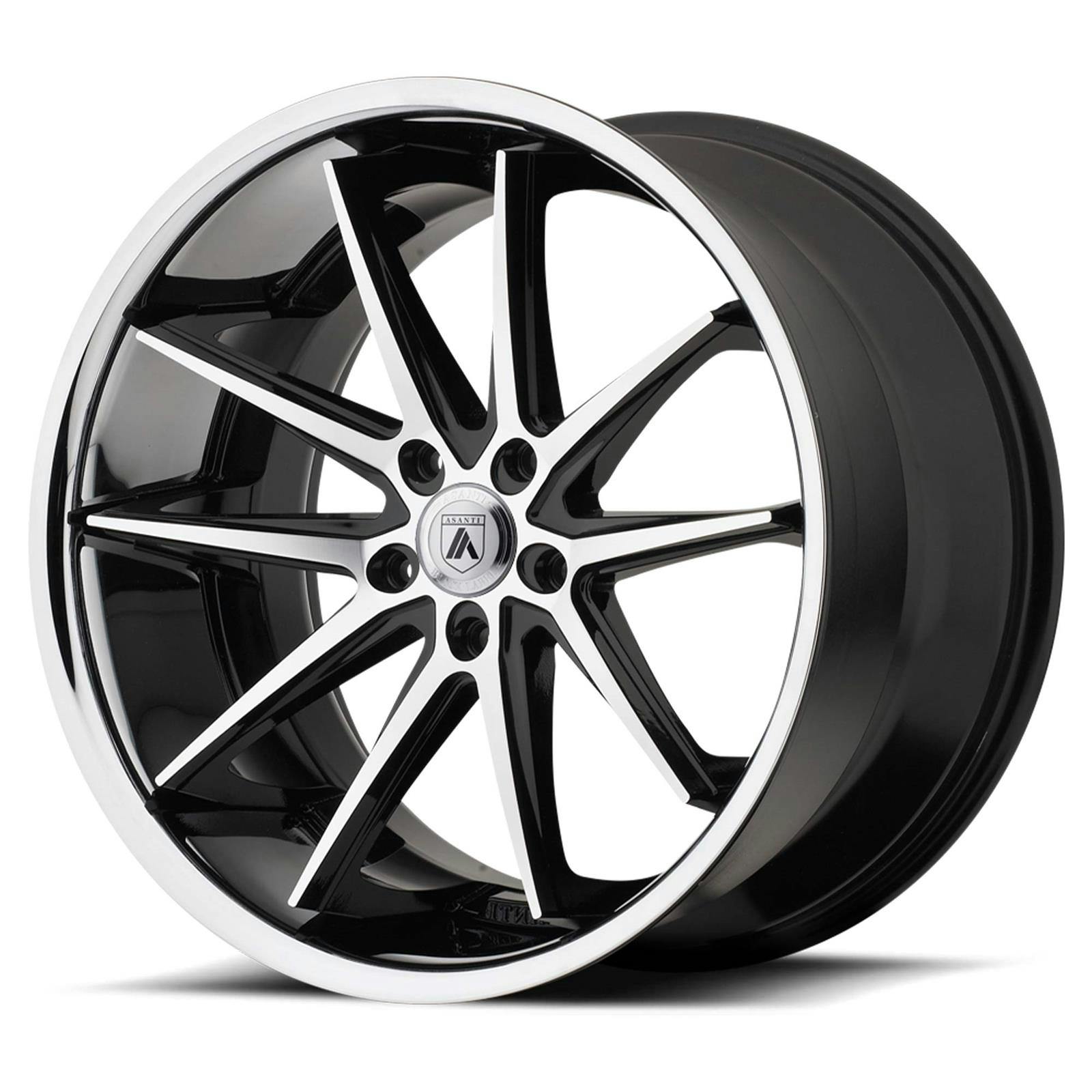 Asanti ABL5-20855638MS Black Label Series Wheel, 20 x 8.5