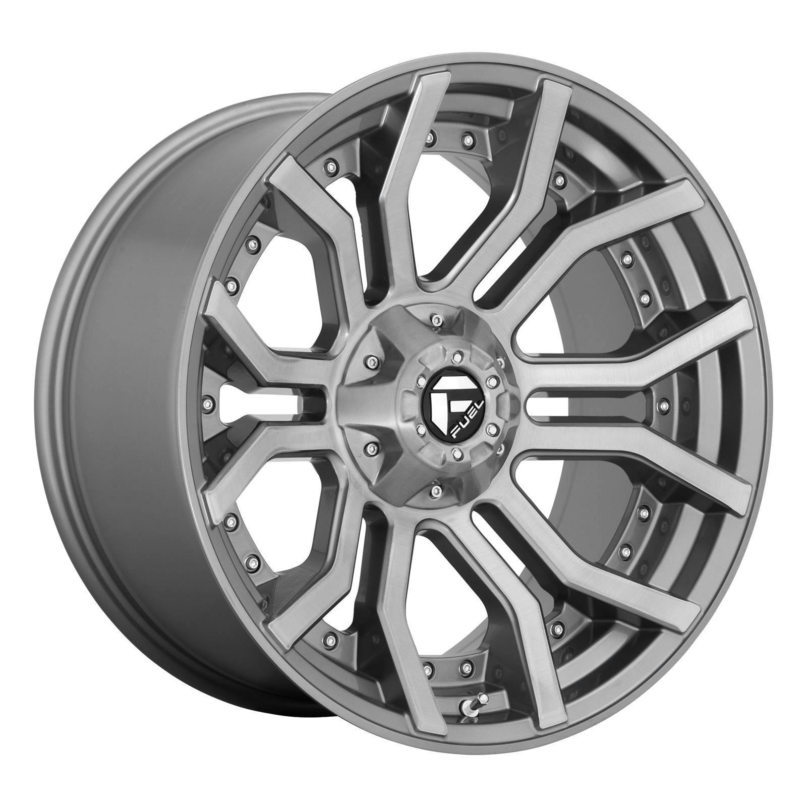 Fuel Off-Road D71320905750 Rage Platinum Series Wheel, 20 x 9