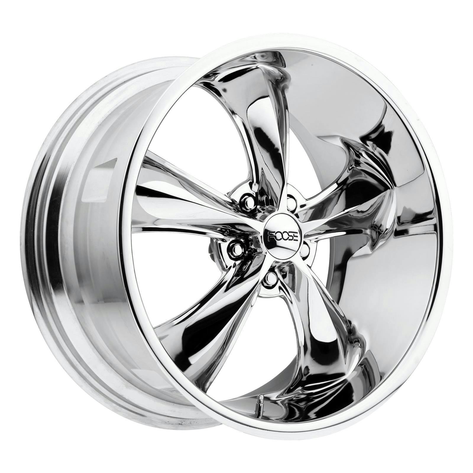 Foose Wheels F10518806145 Legend Wheel, 18x8, Chrome Plated
