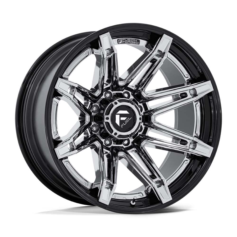 Fuel Off-Road FC401PB22126844N Brawl Wheel, 22x12, Chrome