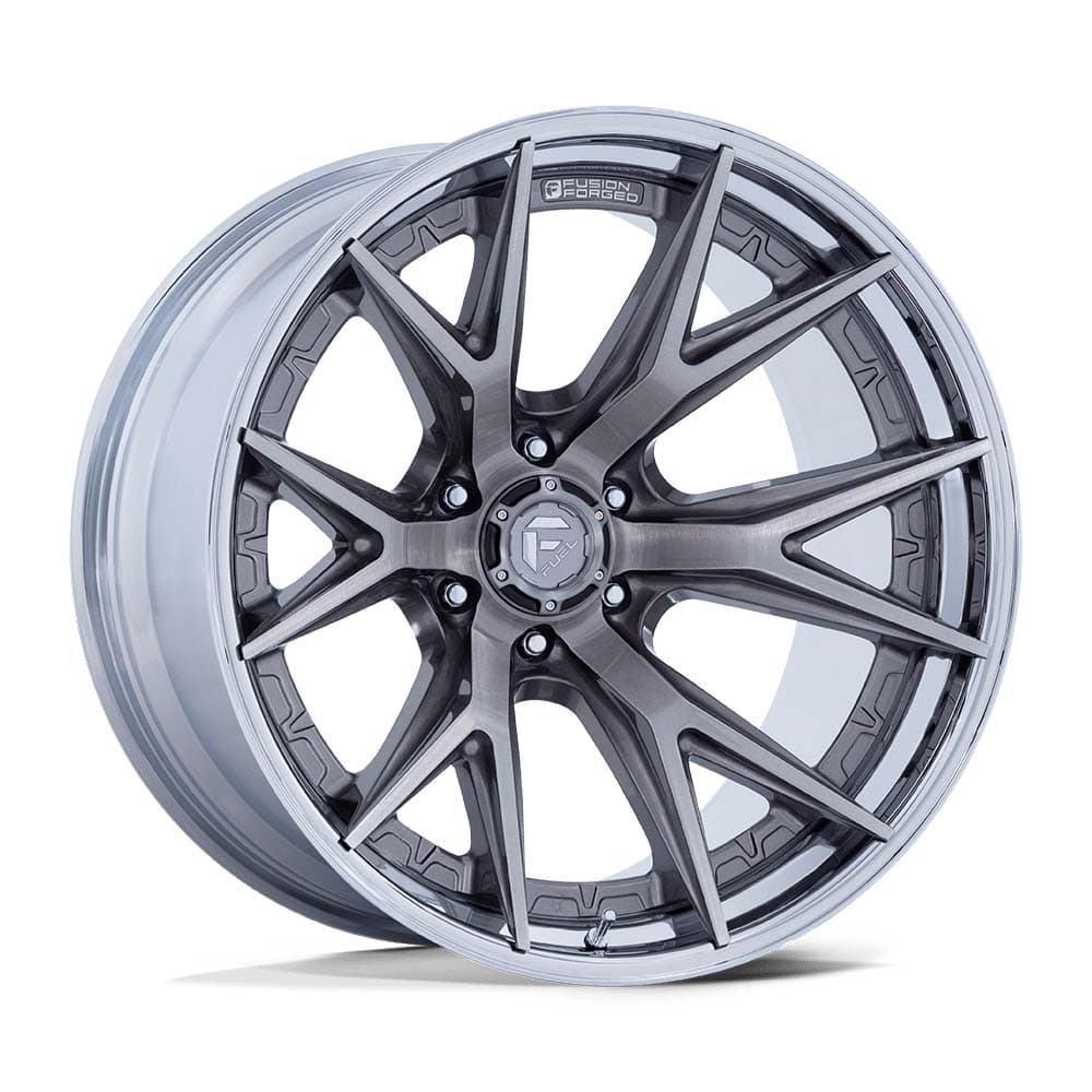 Fuel Off-Road FC402AP24126844N Catalyst Wheel, 24x12, Platinum