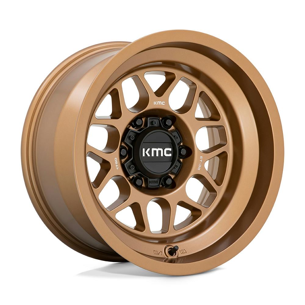KMC KM725ZX17856810N 17X8.5 Km725 Terra Series 6X5.5 BP, 4.36 BS