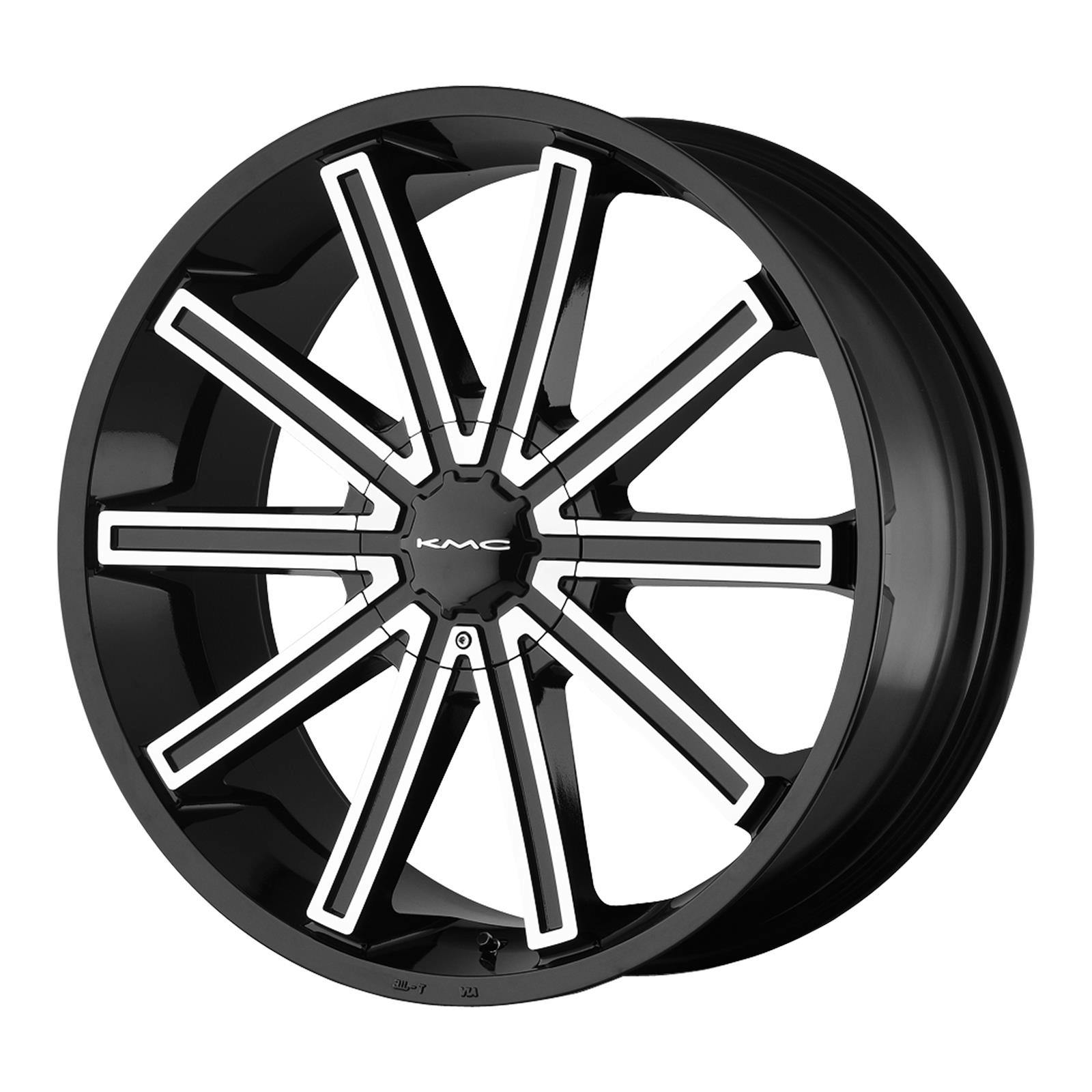 KMC KM68122971338 22X9 Km681 Nerve Series 6X132/5.5 BP, 6.5 BS