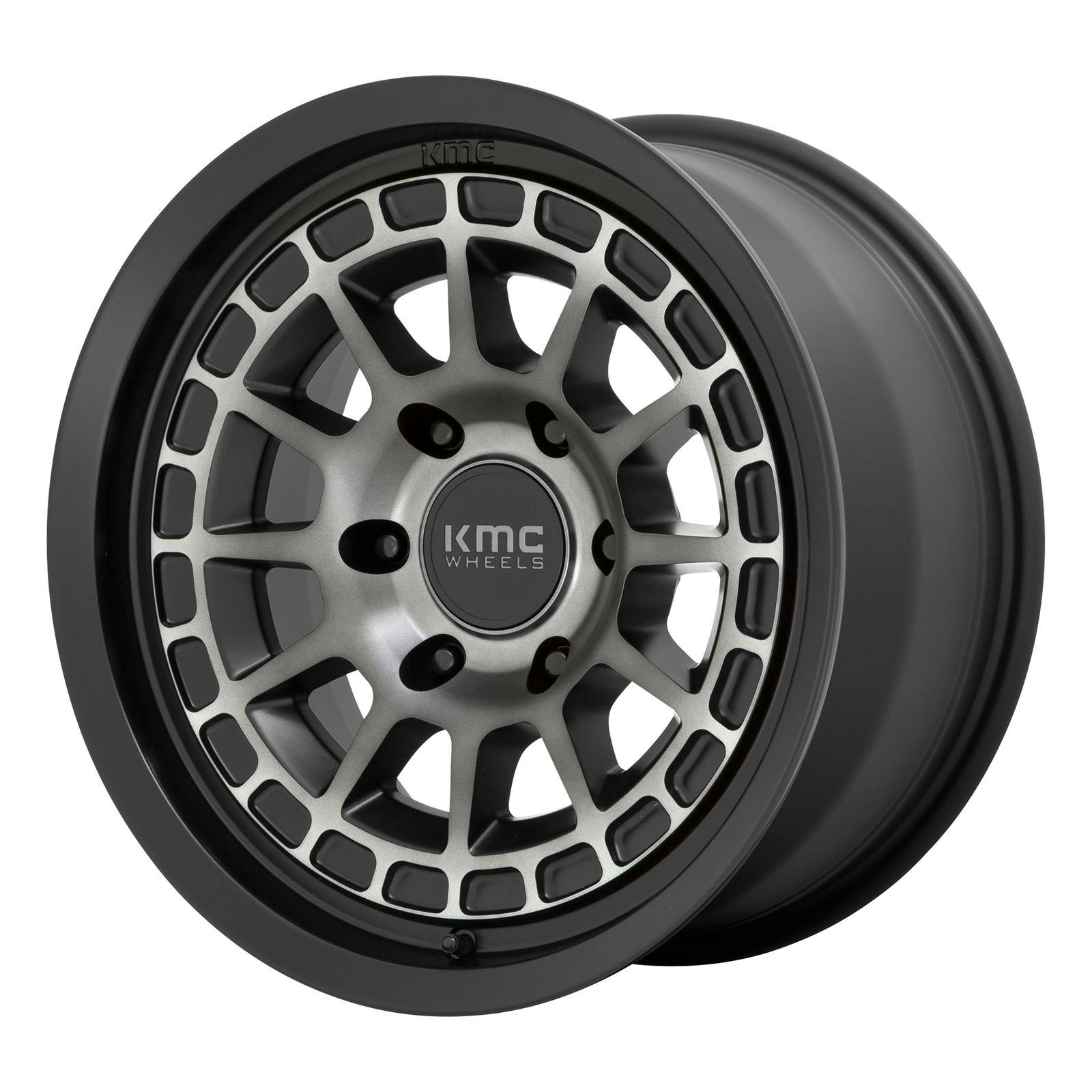KMC KM71978550400 17X8.5 Canyon Series 5X5.0 BP, 4.75 Backspace