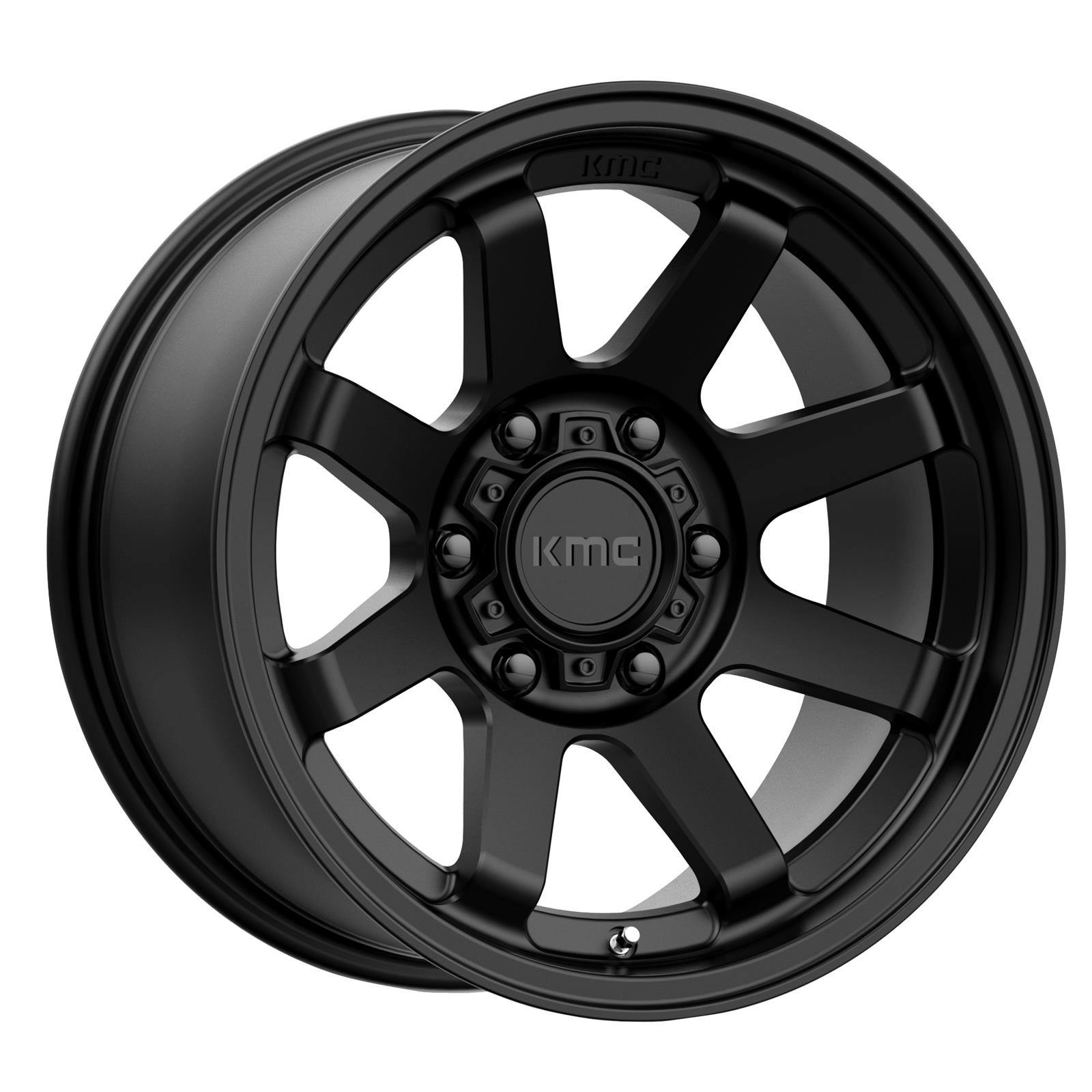 KMC KM72378550700US 17X8.5 Trail Series 5X5.0 BP, 4.75 Backspace