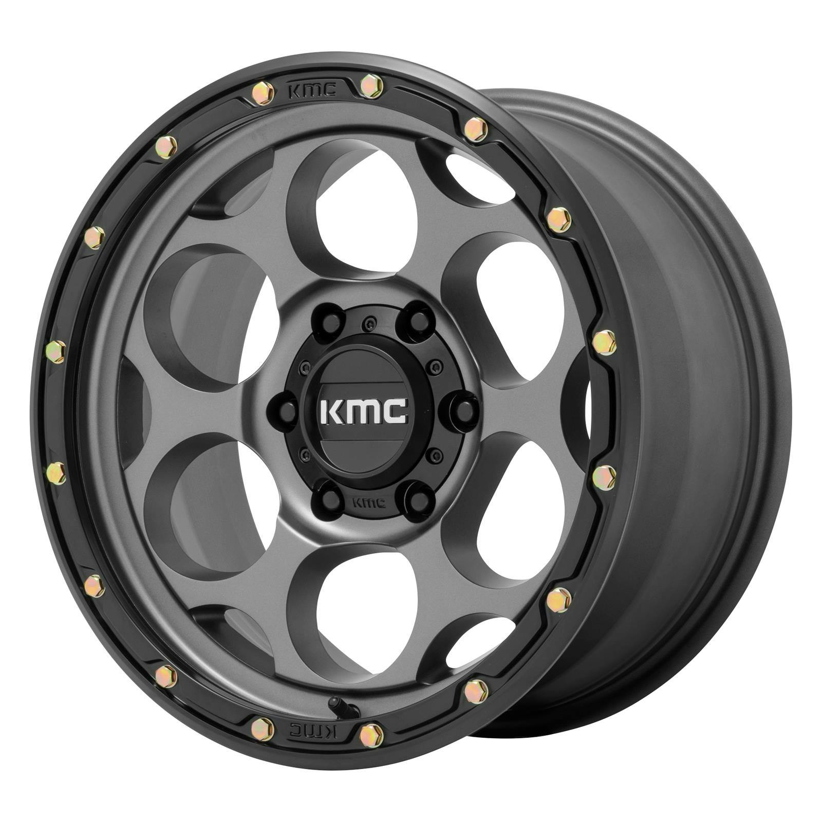 KMC KM54178587900 17X8.5 Dirty Harry Series 8X170 BP, 4.75 BS