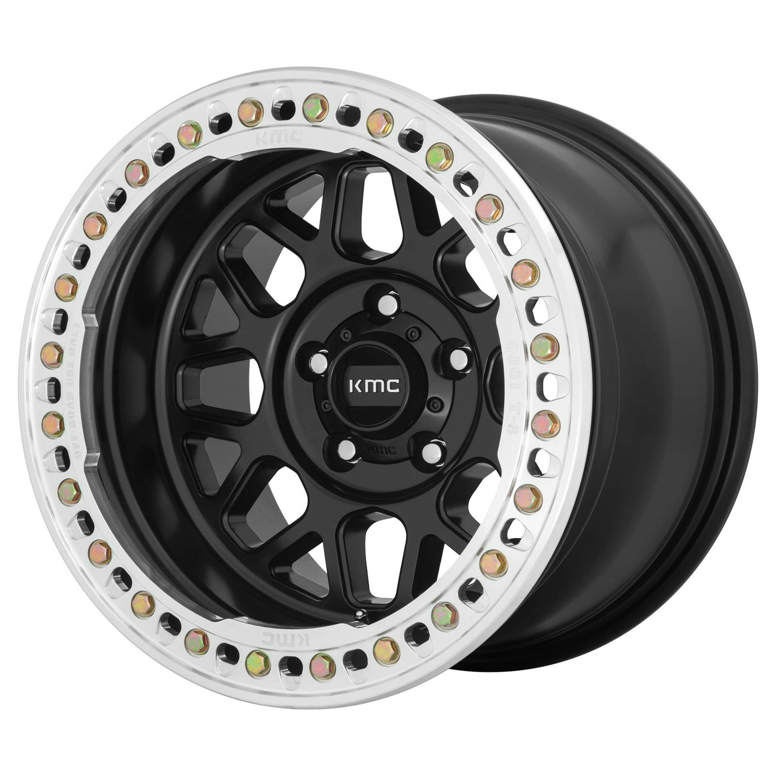 KMC KM23521080748N 20X10 Km235 Grenade Series 8X6.5 BP, 3.61 BS