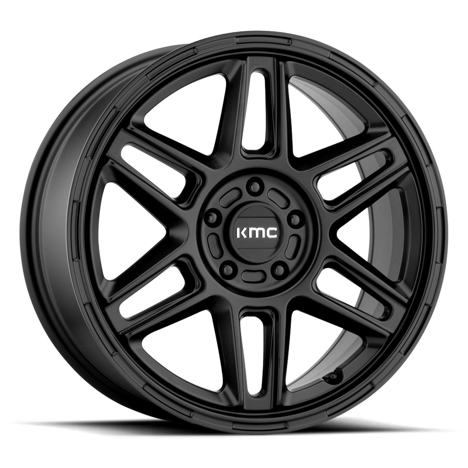 KMC KM71678012738 17X8 Km716 Nomad Series 5X4.5 BP, 6 Backspace