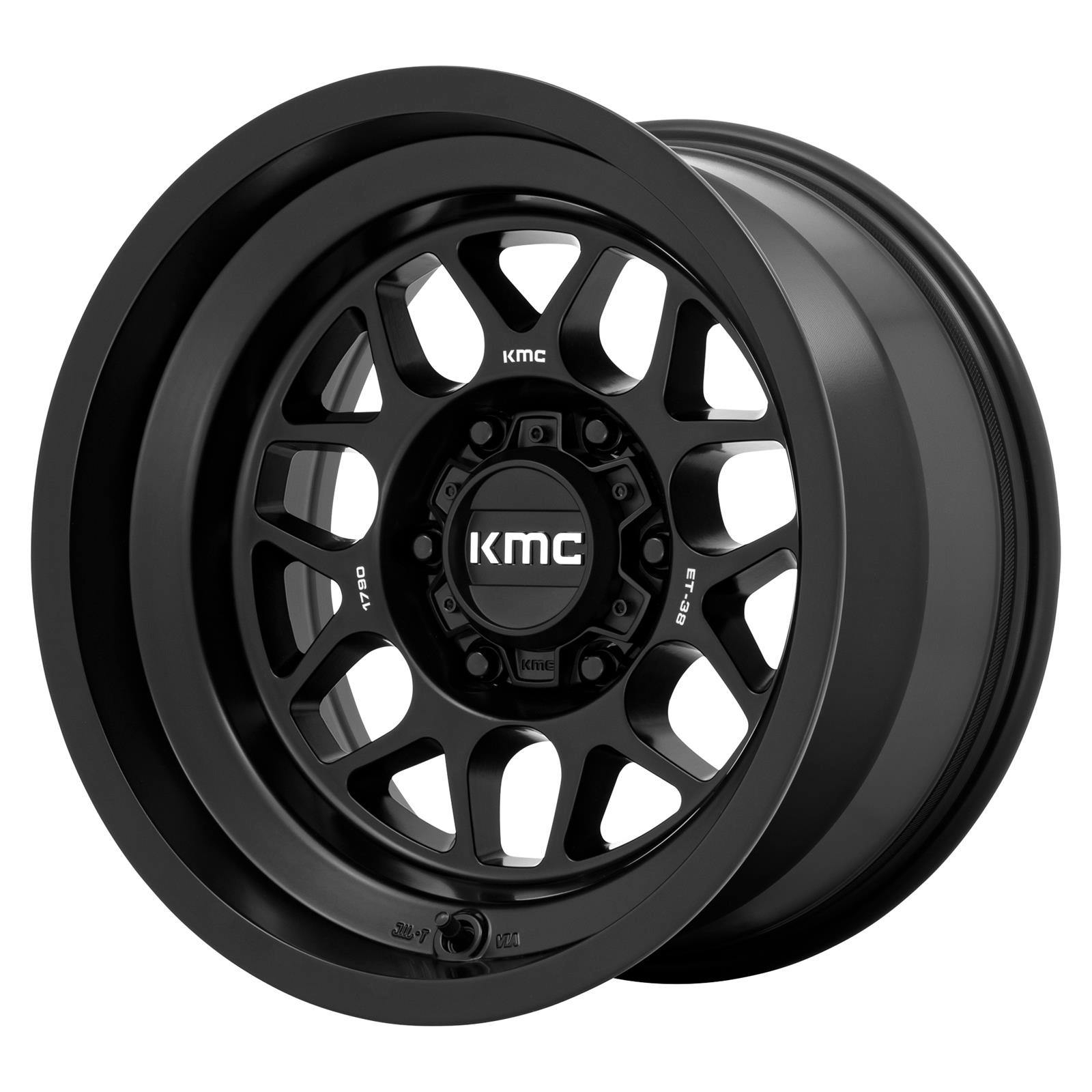 KMC KM725MX17905038N 17X9 Km725 Terra Series 5X5.0 BP, 3.5 BS