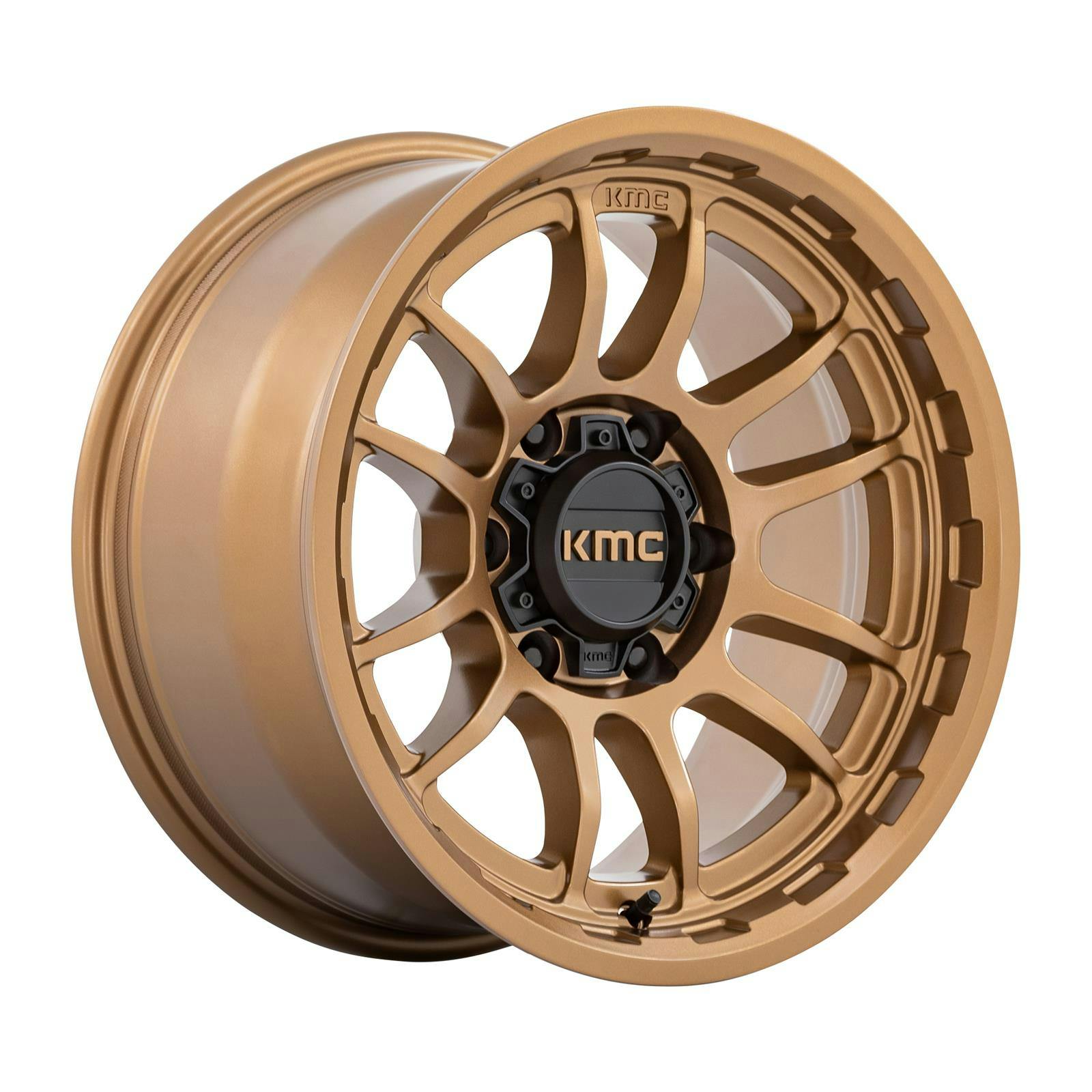 KMC KM727ZX20906800 20X9 Km727 Wrath Series 6X5.5 BP, 5.0 BS