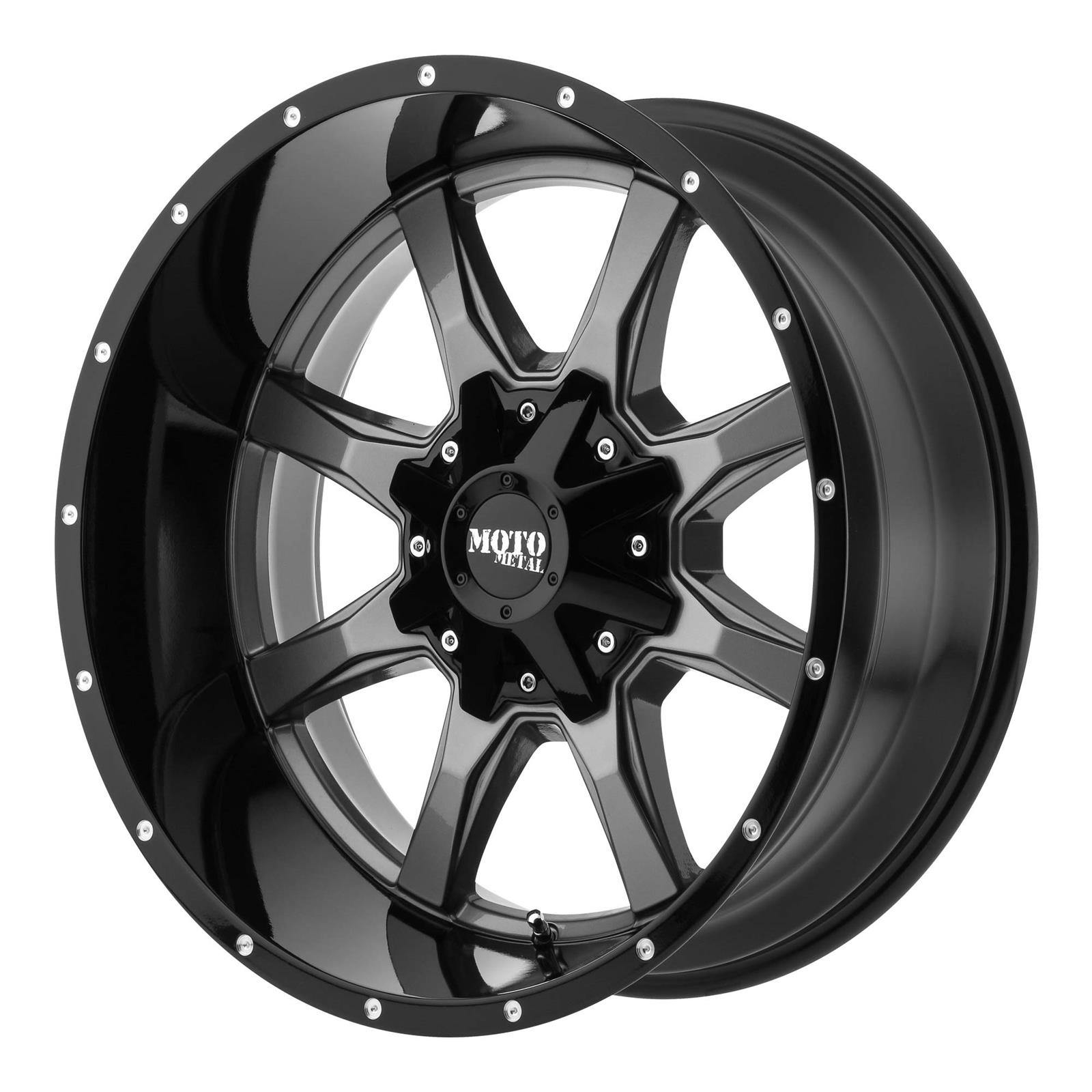 Moto Metal MO97078080400 Wheel, 17 x 8