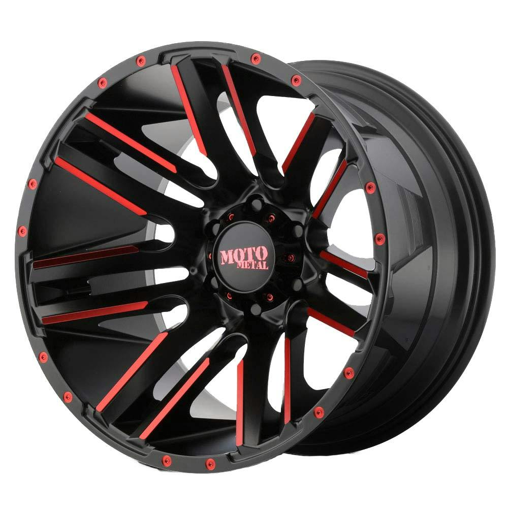 Moto Metal MO97821050524NRC Razor Series Wheel, 20 x 10
