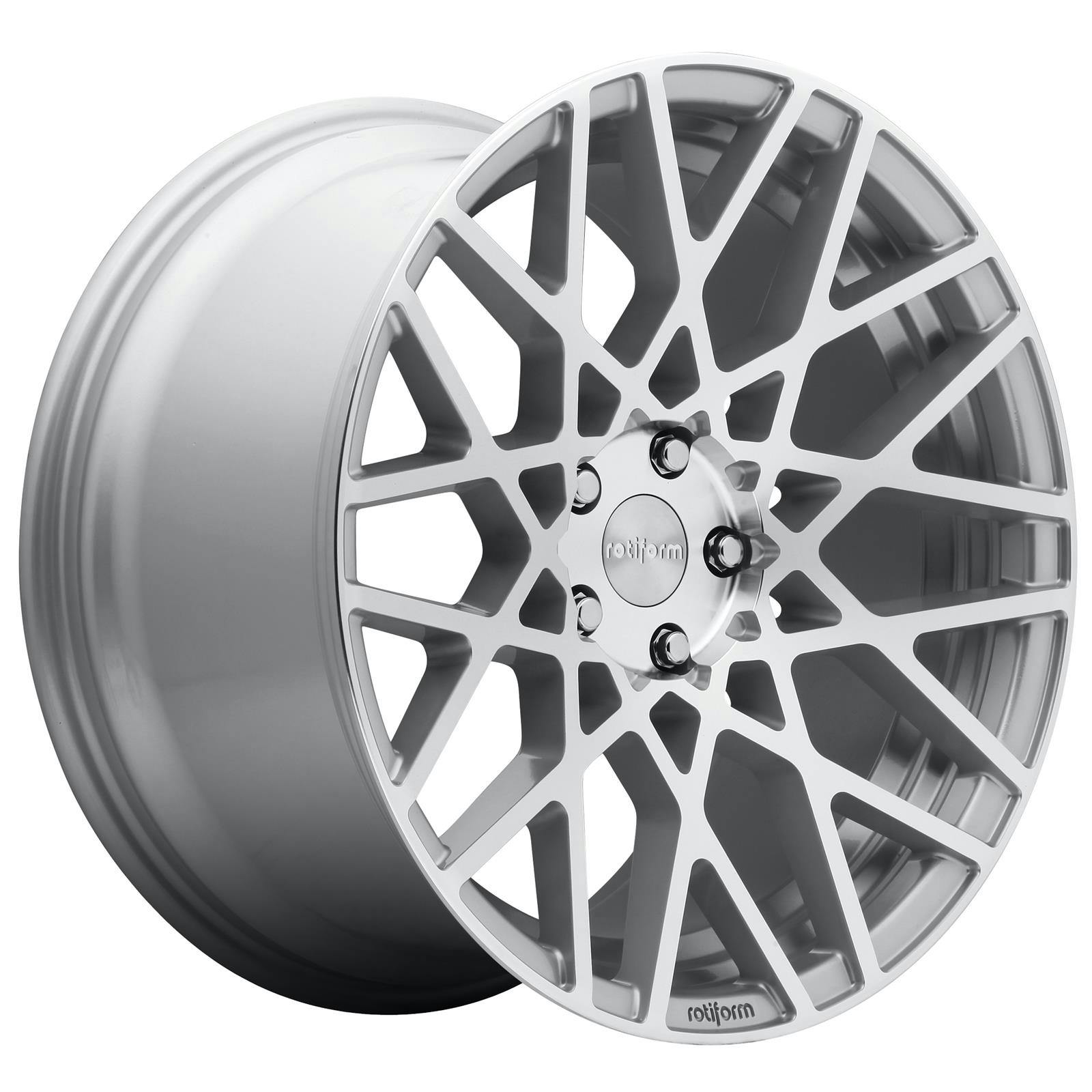 Rotiform R110188565+38 18X8.5 R110 BLQ Series 5X4.5 BP, 6.25 BS