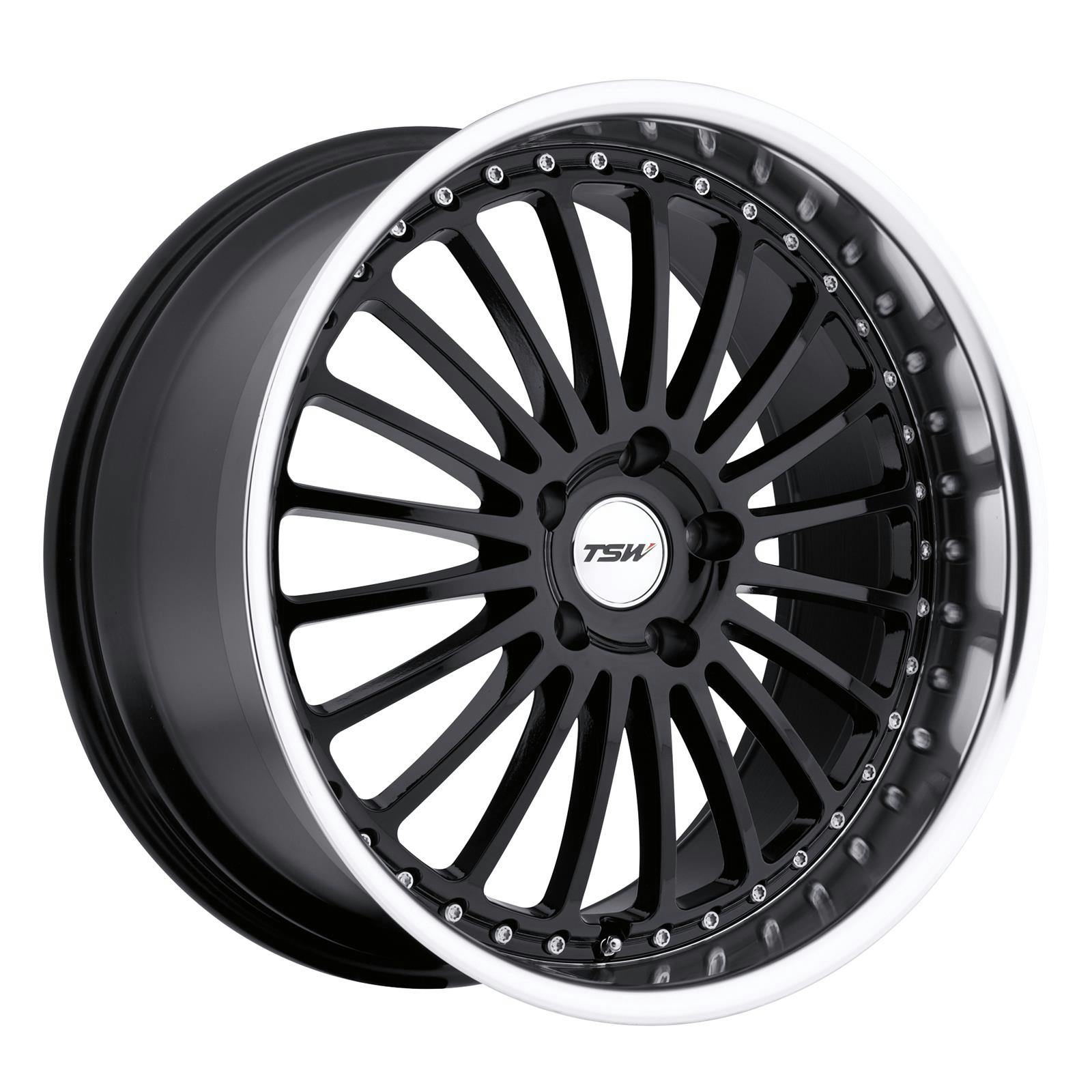 TSW 1780SIL405114B76 17X8 Silverstone Series 5X4.5 BP, 6.07 BS
