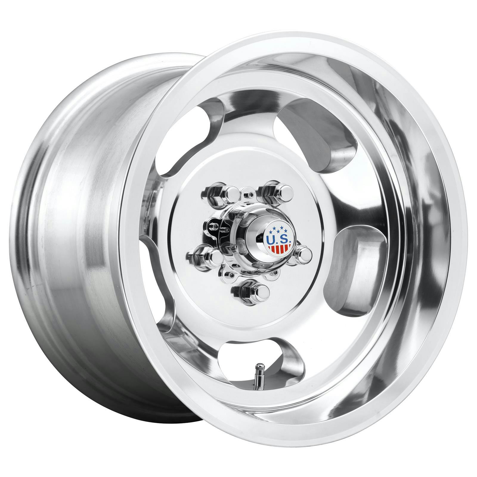 US Mags U10115806145 Indy Wheel, 15x8, High Luster Polished