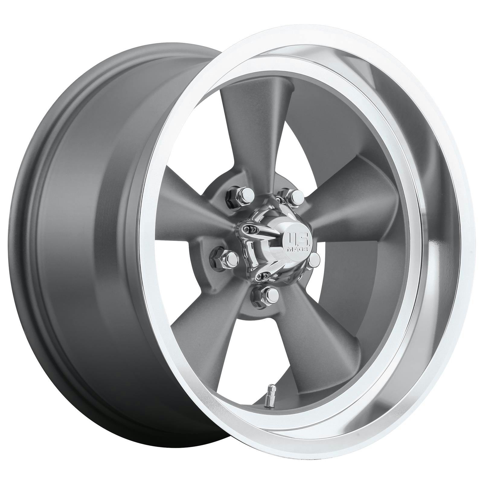 US Mags U10215906150 Standard Wheel, 15x9, Matte Gun Metal