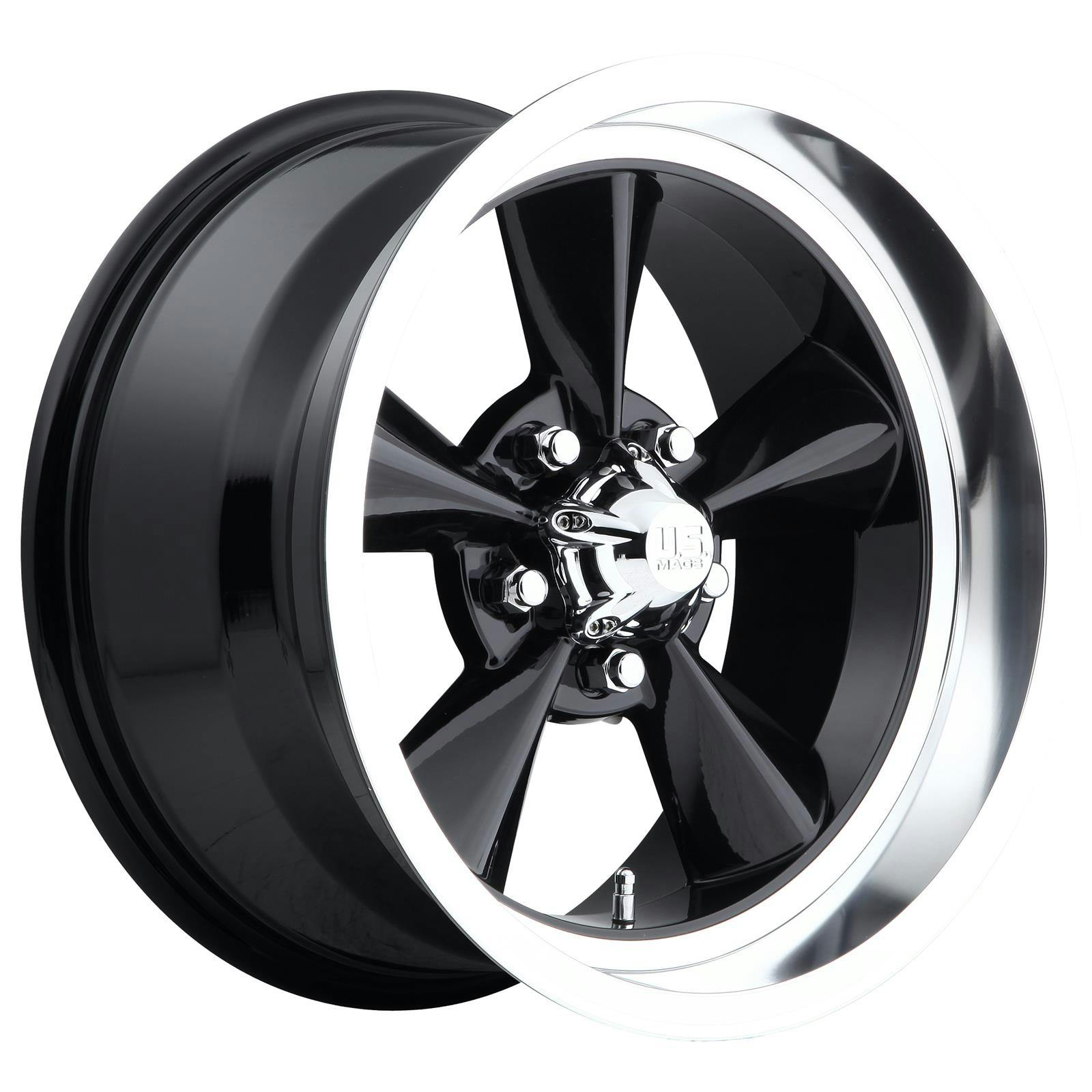 US Mags U10715806545 Standard Wheel, 15x8, Gloss Black