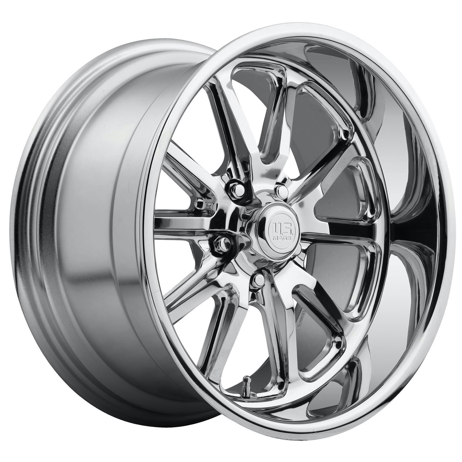 US Mags U11018806545 Rambler Wheel, 18x8, Chrome Plated