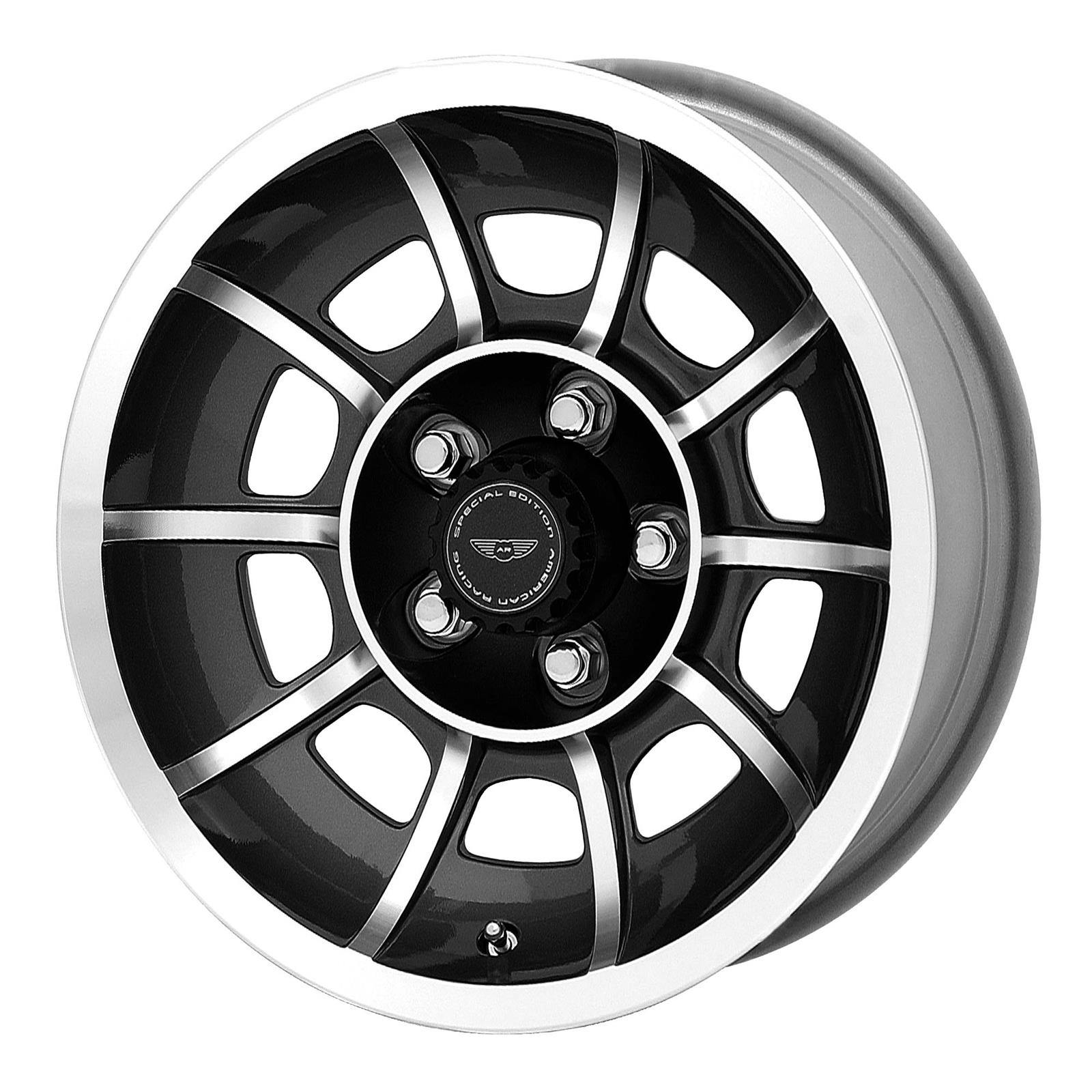 American Racing VN475765B Vector Series Wheel, 15 x 7