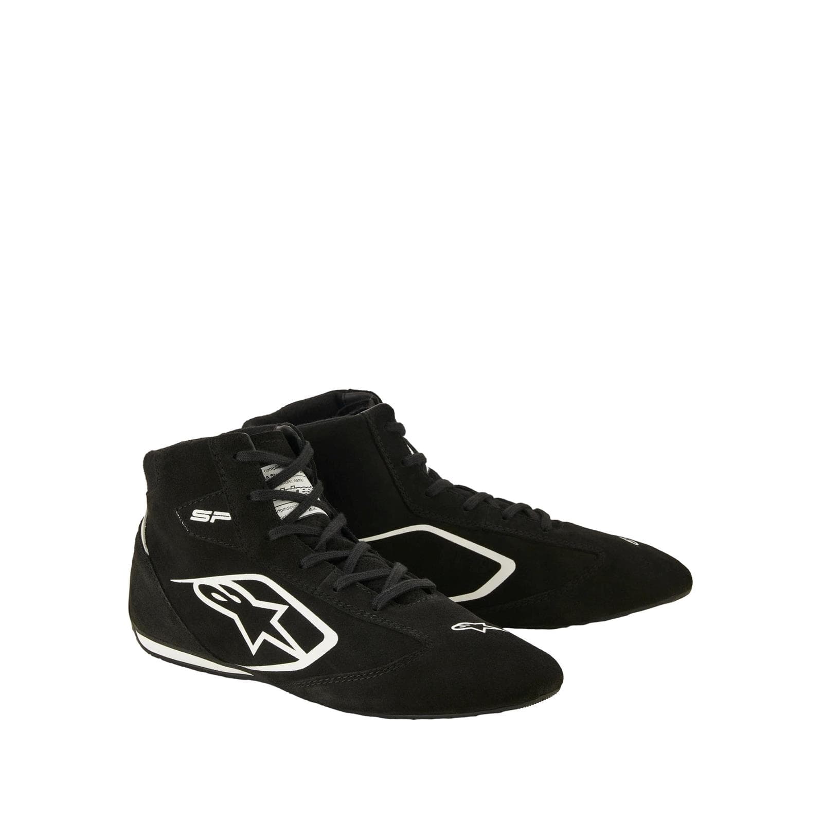 Alpinestars SP V3 Shoes, SFI, Black/White