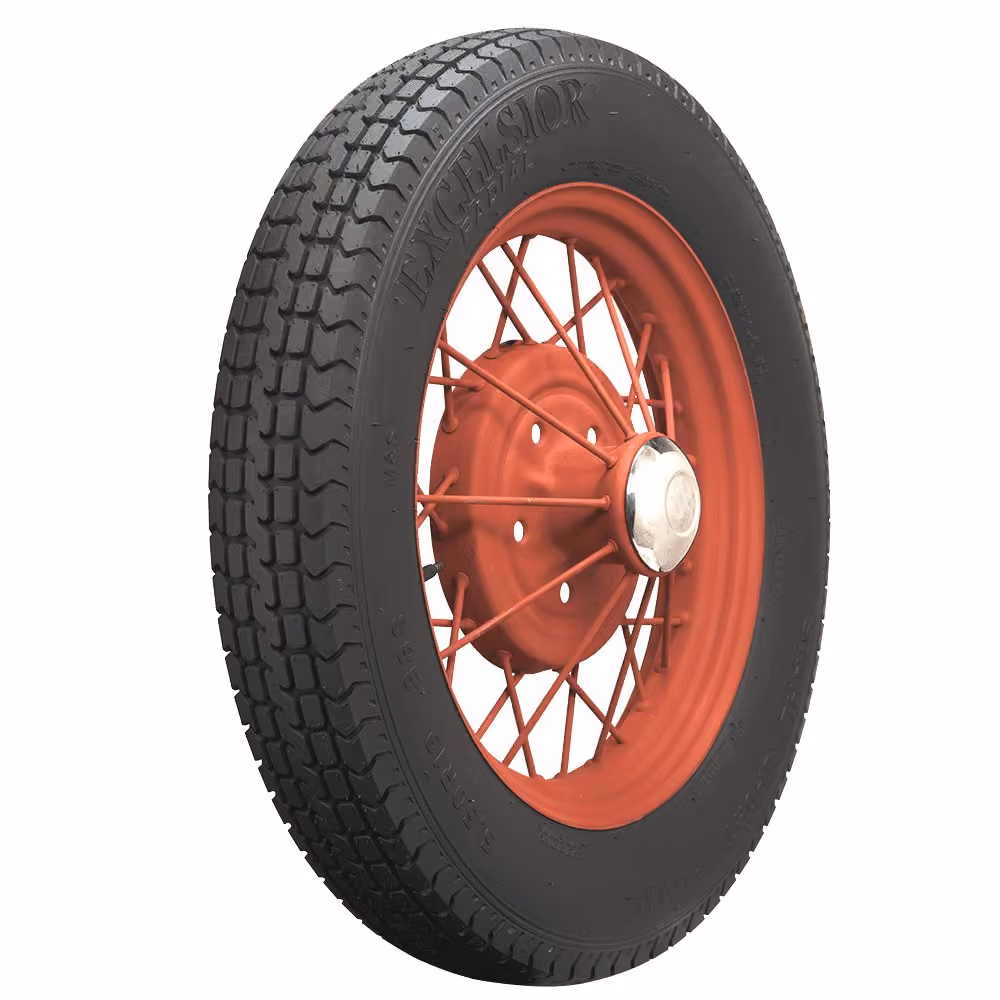Excelsior 721653 600/650R18 Stahl Sport Radial Tire, Blackwall