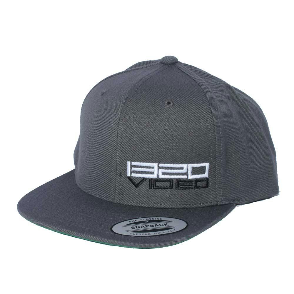 1320 Video Dark Gray Snapback Hat