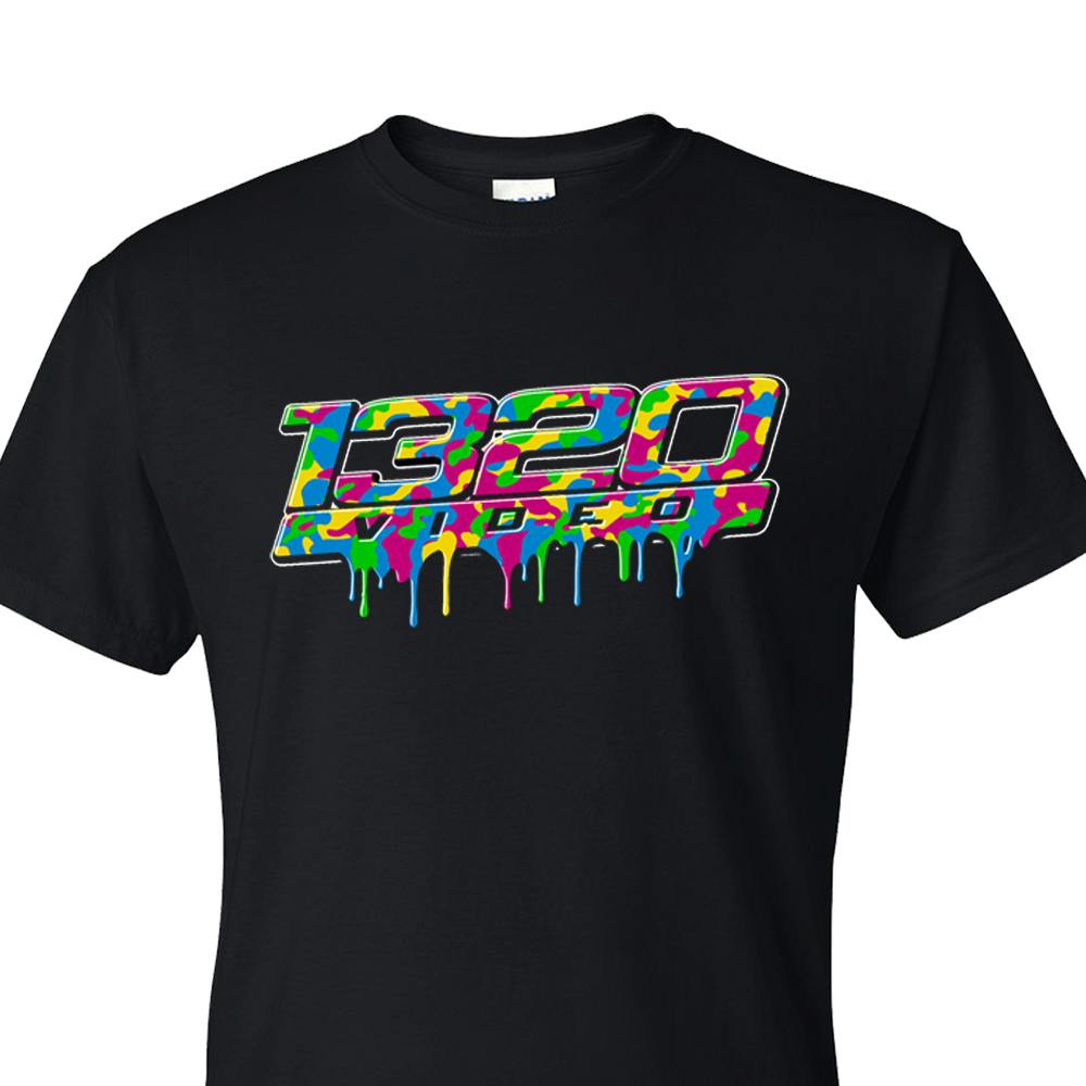 1320 Video Neon Drip T-Shirt