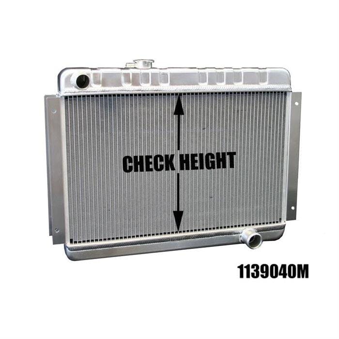 DeWitts® 32-1139040M Direct Fit® Radiator, 1966-67 GTO