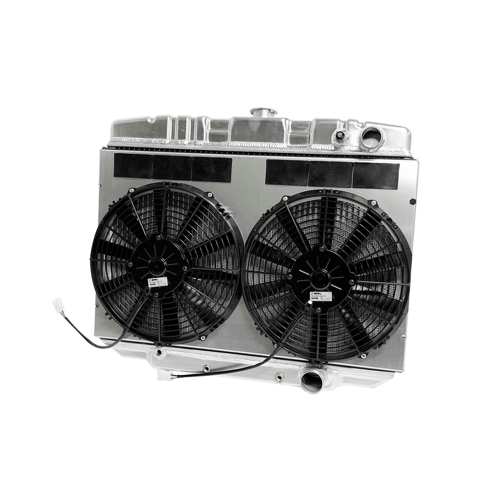 DeWitts® 4138007A 1967-70 Mustang Radiator Fan Combo, Auto