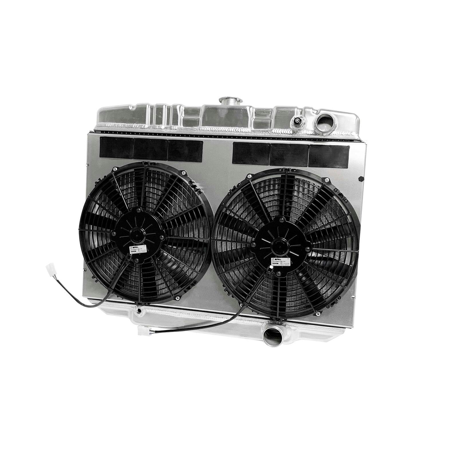 DeWitts® 4138007M 1967-70 Mustang Radiator Fan Combo, Manual