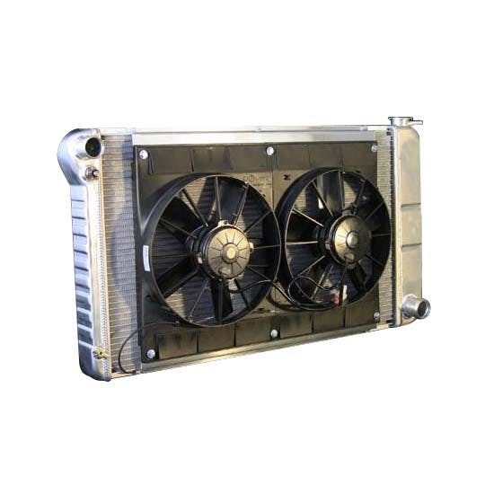 DeWitts® 32-4139003M 68-72 Chevelle Radiator & Fan, Man.